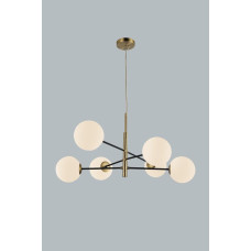 Azzardo Oviedo G9 золотий AZ4421. Люстра підвісна