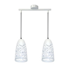 Candellux SABRIN E27 білий 32-54869. Світильник підвісний
