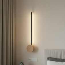 TK Lighting JAVA 24 Вт 3000К чорний 1437. Настінний світильник