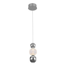 Italux Oter 7 Вт 3000К хром PND-83728-7W-3K-CH. Світильник підвісний