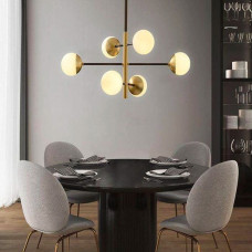 Line.F E27 чорний 2842_5984. Люстра підвісна