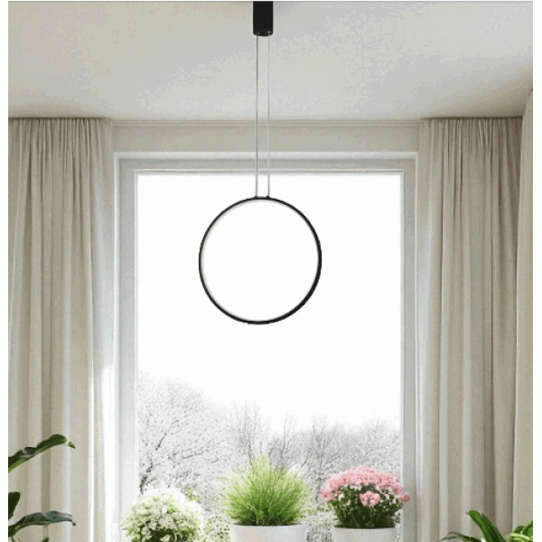 Підвісний світильник Azzardo Massima 25 Вт 3000K чорний AZ5253 - Фото 2