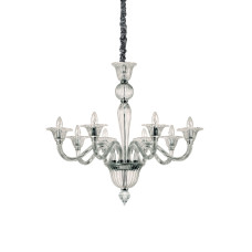 Ideal Lux 199382 BRIGITTA SP8 TRASPARENTE. Люстра класична