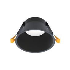 Nowodvorski UNO GX53 чорний 10845. Точковий світильник врізний