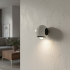 Skarlat RUTH RWLB088 1W WH+BK 4000K білий;чорний 26804. Настінний світильник