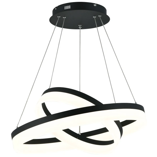 Підвісний світильник Reality Cornelia 60 Вт 4000К чорний 330602-02 - Фото 1