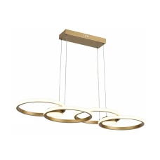 Reality Audia 48 Вт золотий 336301-09. Світильник підвісний