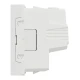 Розетка 16А з гвинтовими зажимами, 2 м біл NU303318 Unica New Schneider Electric