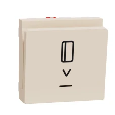 Schneider Unica New NU328344. Вимикач картковий з підсвіткою