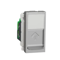 Schneider Unica New NU341030. Розетка комп'ютерна