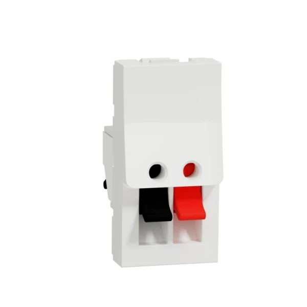 Аудіорозетка 1 модуль білий NU348718 Unica New Schneider Electric