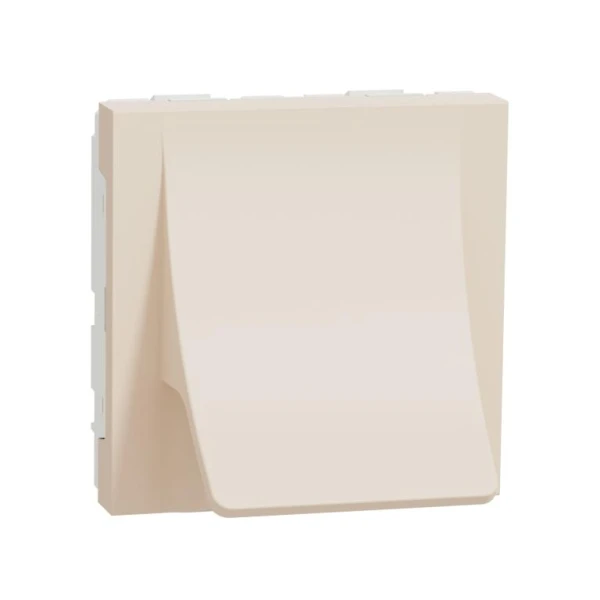 Вивід кабеля 16А 2 модуля Бежевий Unica New NU386244 Unica New Schneider Electric - Фото 1