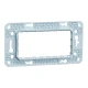 Супорт Zamak 4 модуля NU7104 Unica New Schneider Electric