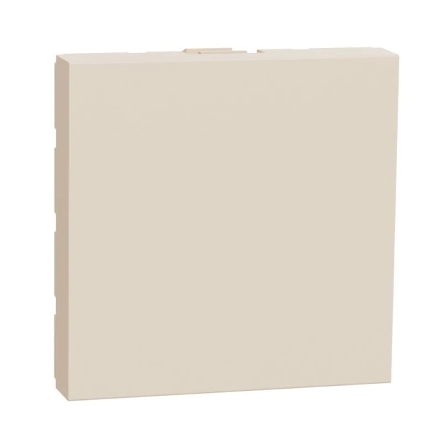 Заглушка на 2 модулі бежева Unica New NU986644 Unica New Schneider Electric - Фото 1