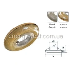 Lemanso MR16 ST224. Точковий світильник врізний