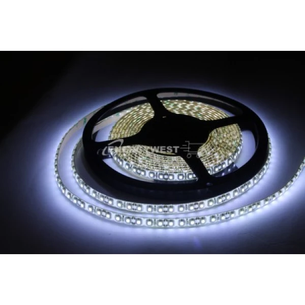 Світлодіодна стрічка SMD 3528, 120 led/м, IP20, 5 Lm/led (3000K; 5000К) 1м. - Фото 1