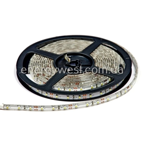 Світлодіодна стрічка SMD 3528, 60 led/м, IP65, 4 Lm/led 6500К Premium 1м Motoko - Фото 1