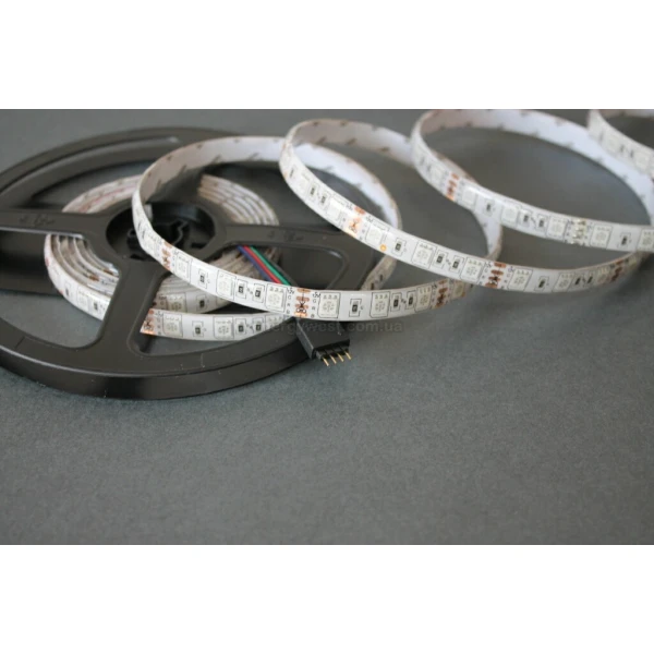 Світлодіодна стрічка 5050-60-IP65-RGB-10-12 RN6060AQ RGB 8147 Rishang - Фото 1