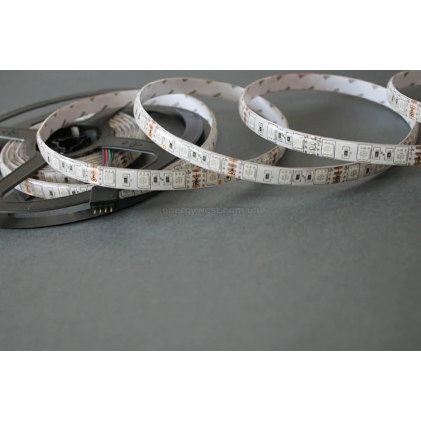 Світлодіодна стрічка 5050-60-IP65-RGB-10-12 RN6060AQ RGB 8147 Rishang - Фото 2