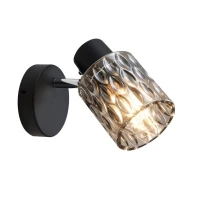 Candellux Bill E27 чорний 91-27375. Бра