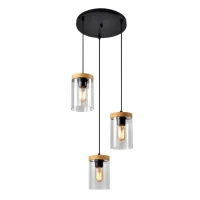 Candellux WELS E27 чорний 33-22011. Світильник підвісний