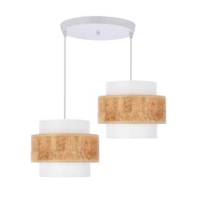 Candellux CORK E27 білий 32-18144. Світильник підвісний