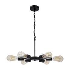 Candellux SPARTA E14 чорний 36-09395. Світильник підвісний