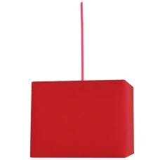 Candellux BASIC E27 червоний 31-06066. Підвісна люстра
