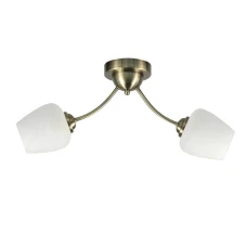 Candellux Zina E27 латунний 32-22578. Пристельова люстра