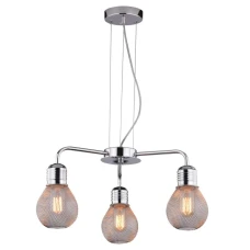 Candellux GLIVA E27 хром 33-58539. Світильник підвісний