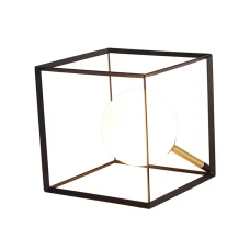 Candellux WEERT G9 золотий, чорний 50501048. Настільна лампа декоративна
