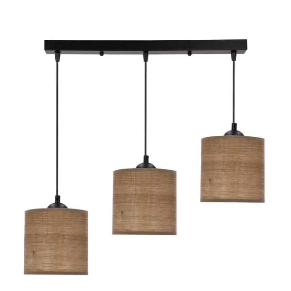 Підвісний світильник Candellux LEGNO E27 чорний 33-18335 - Фото 1