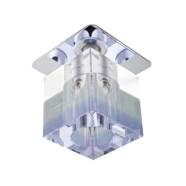 Точковий світильник врізний Candellux SK-18 G4 хром 2280144 - Фото 1