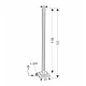 Торшер Candellux ALSET 4000К коричневий 51-06219