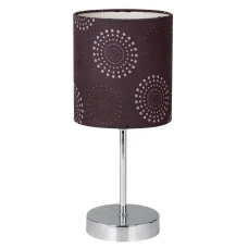 Candellux EMILY E14 хром 41-26736. Настільна лампа декоративна