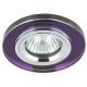 Точковий світильник врізний Candellux SS-15 MR16 фіолетовий, хром 2250123