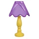 Настільна лампа Candellux LOLA E27 жовтий 41-84378