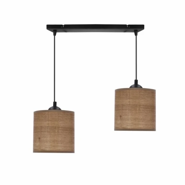 Підвісний світильник Candellux LEGNO E27 чорний 32-18328 - Фото 1