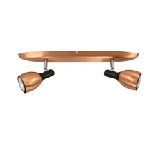 Candellux CROSS GU10 мідний, чорний 92-32775. Спот світильник