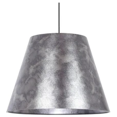 Candellux PLATINO E27 срібний 31-38326. Світильник підвісний