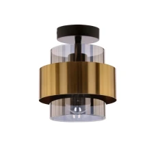 Candellux SPIEGA E27 чорний 31-09487. Стельовий світильник