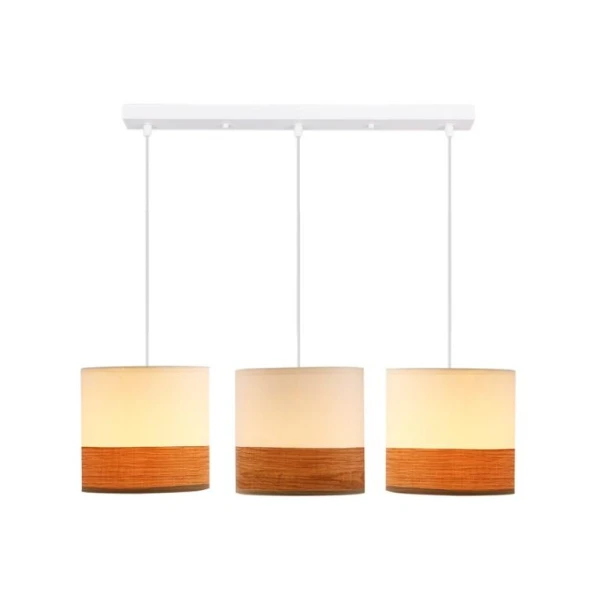 Підвісний світильник Candellux BIANCO Е27 білий 33-17550 - Фото 2