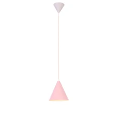 Candellux VOSS E27 рожевий 50101180. Світильник підвісний