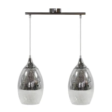 Candellux CELIA E27 срібний 32-51578. Світильник підвісний