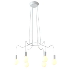 Candellux BASSO E27 білий 36-71026. Світильник підвісний