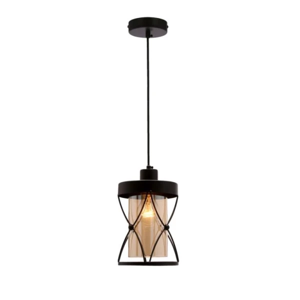 Підвісний світильник Candellux Agar Е27 чорний 31-09579 - Фото 2