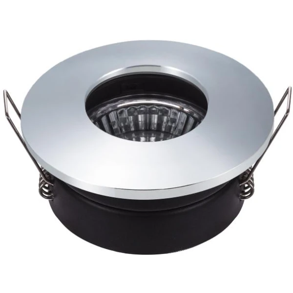 Точковий світильник врізний Candellux SH-12 MR16 хром 2258911 - Фото 1