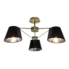 Candellux CORTEZ E14 латунний 33-54982. Пристельова люстра