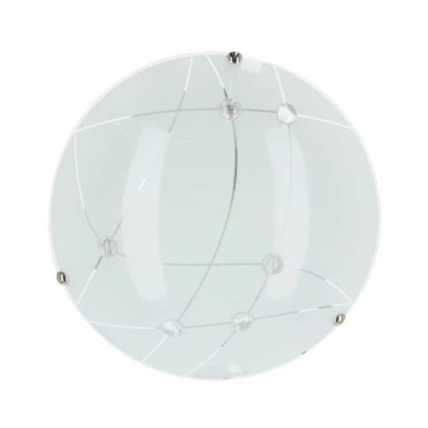 Світильник стельовий Candellux DUCA E27 білий 13-08190 - Фото 3