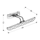 Бра Candellux MOVE 6 Вт 4000К хром 21-72856